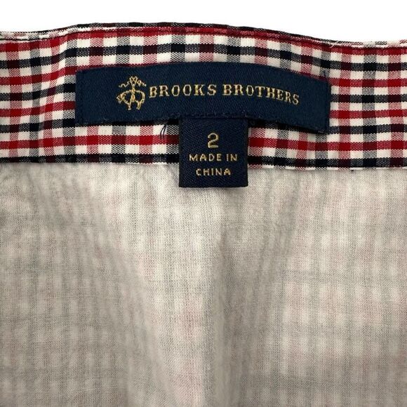 Brooks Brothers Red, White Blue Mini Skirt size 2 - Picture 3 of 7